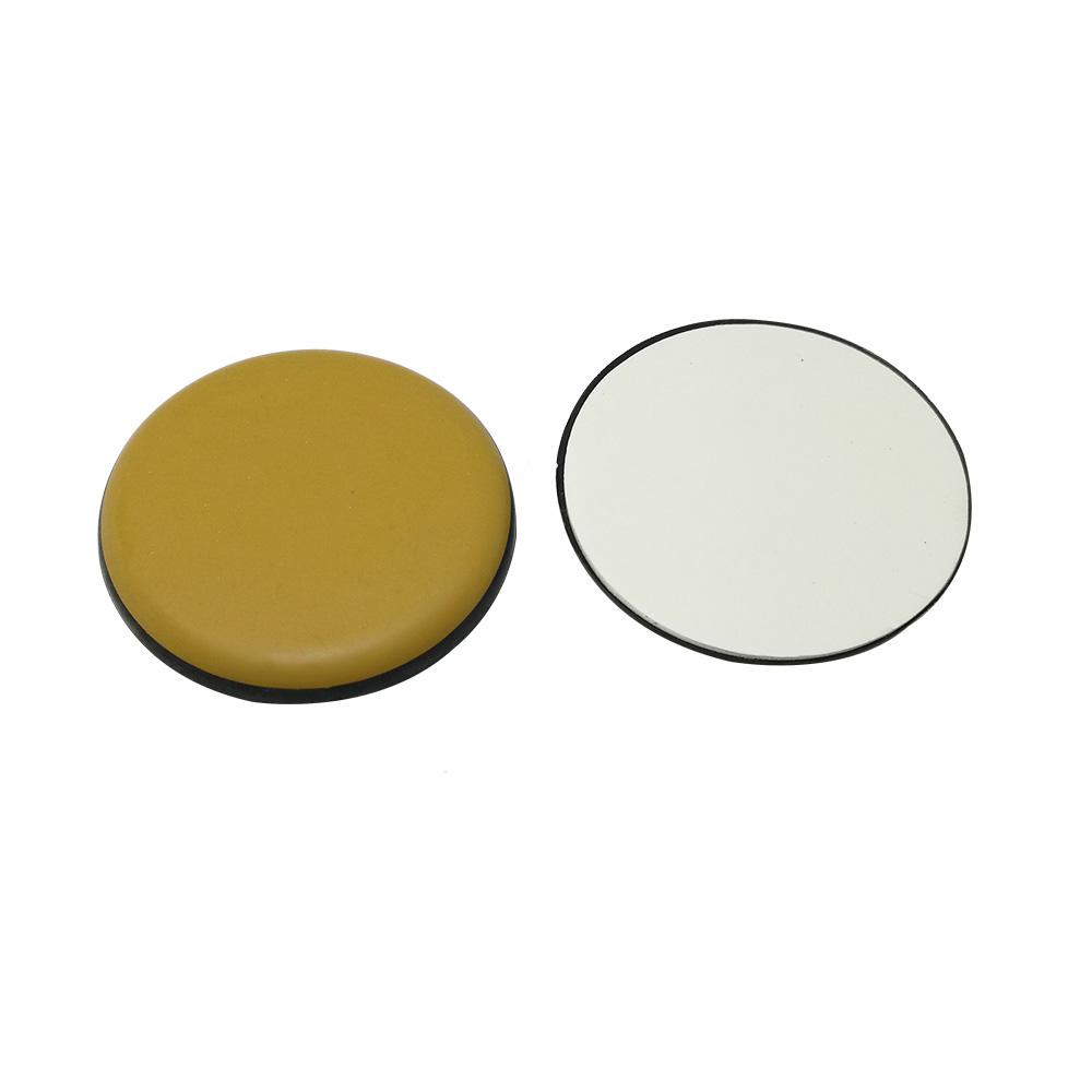 2 Inch PTFE Furniture Glider Teflon Yellow Self adhesive
