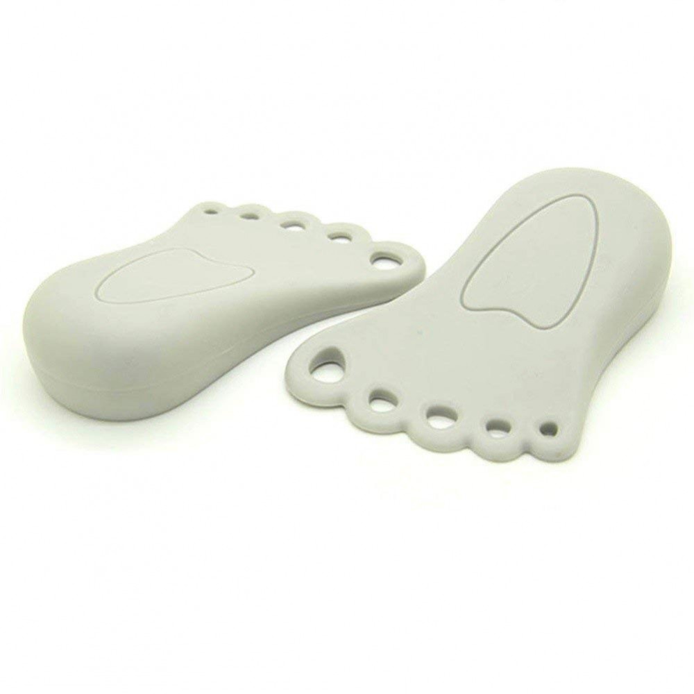 Cute Little Feet Rubber Door Stop Wedge