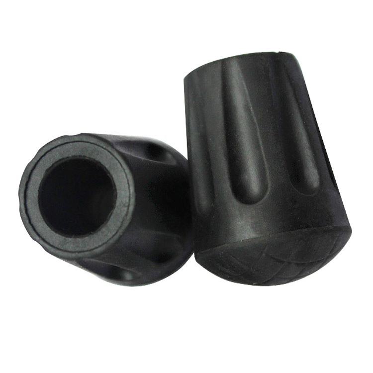 Short Round head rubber Cane Tips