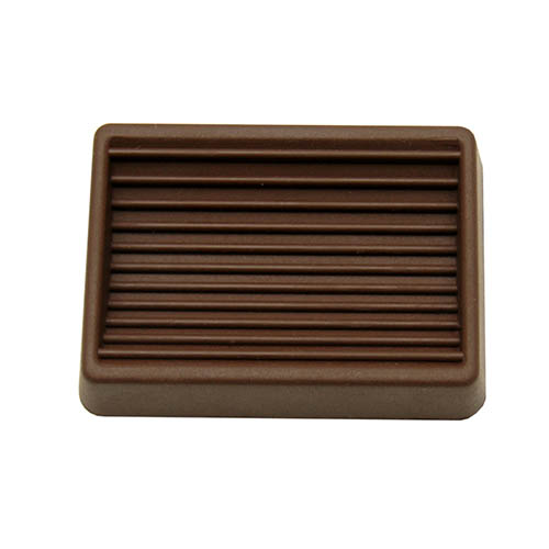 Rectangle Brown Furniture  Rubber Caster Cups