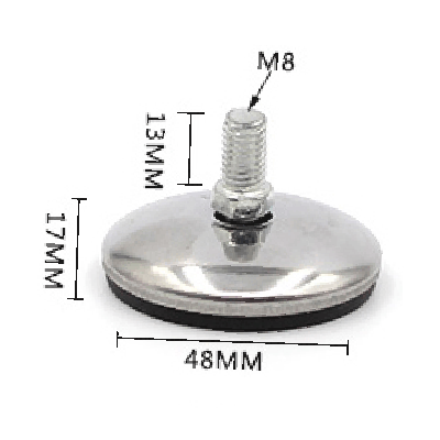 48mm Base Diameter Adjustable Furniture Legs