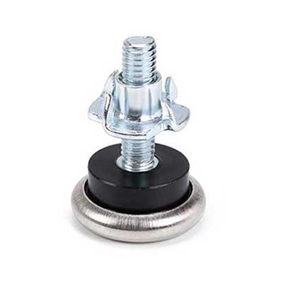 M6 Adjustable Leveling Feet Furniture Table Legs T-Nut Leveler Sliders