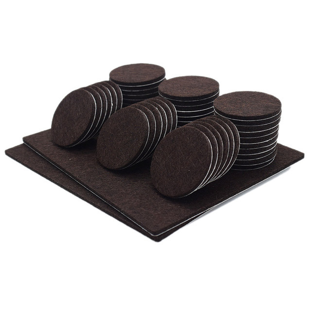 Furniture Felt Pads Black Best Wood Floor Protectors