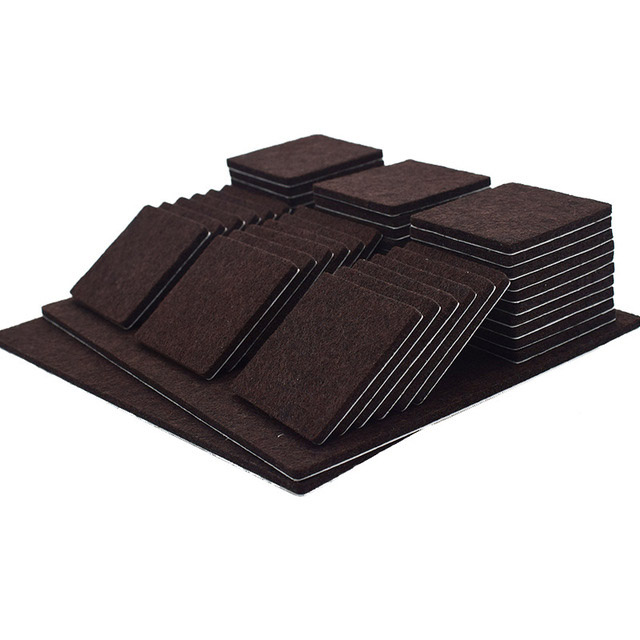 Furniture Felt Pads Dark brown Furniture Protector for Wood Hardwood Floor