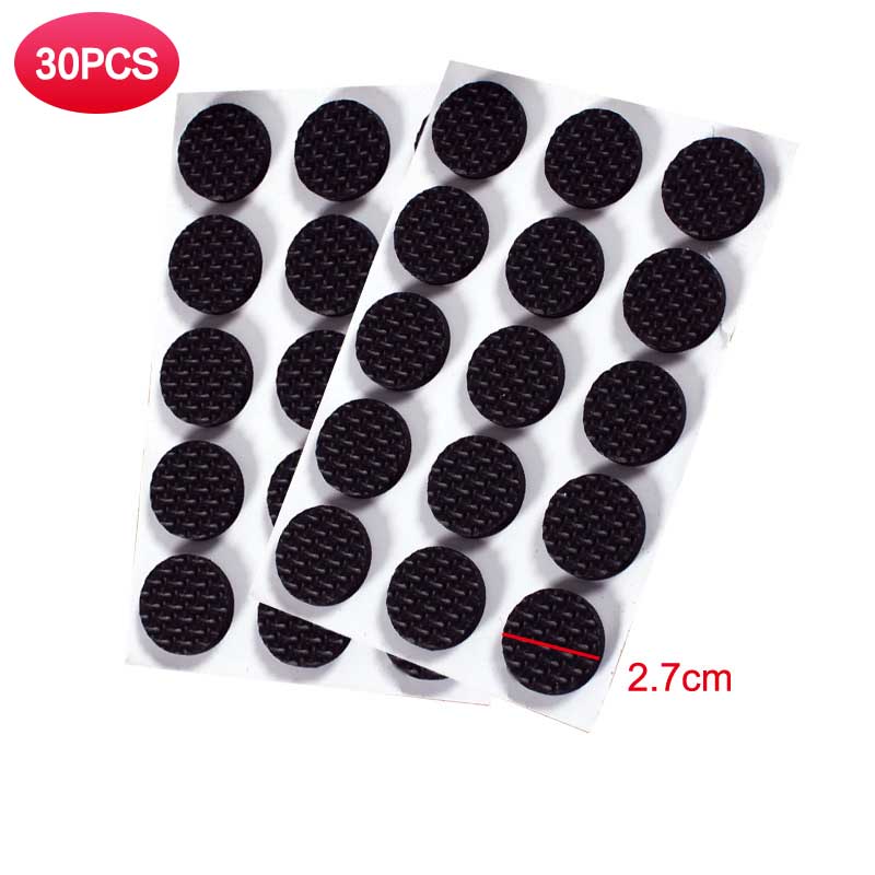 Floor Protectors for Furniture Legs Non Slip Furniture Pad (Round 27mm 30PCS)