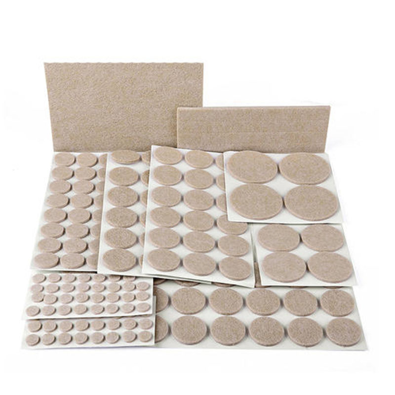 133 PCS Premium Furniture Pads Felt Pads Furniture Feet Best Wood Floor Protectors