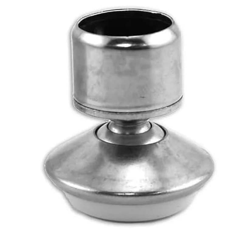 Nylon Base 5/8'' Swivel Glides with Beveled Ferrule